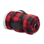 Fleece-Decke | rPET Polar-Fleece 180g/m² | Sherpa Fütterung | Mit Tragegriff