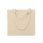 Shopper-/strandtas | Gerecyclede stoffen | 37x10x49cm | Met korte en lange handvatten