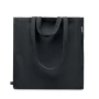 Sac de courses | Coton recyclé 380 g/m² et rPET | 38x12x41 cm | Poignées courtes et longues