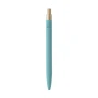 Ballpoint pen | Recycled aluminium | Blue ink | Bamboo button