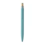 Ballpoint pen | Recycled aluminium | Blue ink | Bamboo button