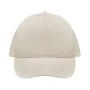 Baseballcap mit 5 Panels | Bio-Baumwolle 250gr/m² | Strapazierfähig