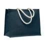 Sac de shopping/plage | Jute et coton | Peut porter jusqu'à 2,5 kg | Aspect naturel
