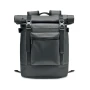 Rolltop-Rucksack | 50C Plane | 29 x 13 x 37 cm | Fronttaschen mit Reißverschluss