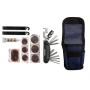 Kit di riparazione per biciclette | 15 pezzi | Multitools | Astuccio con finiture riflettenti incluso