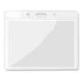 Badge transparent | PVC | 10x8cm