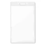 Badge holder | PVC | 7,5x12,5cm | Transparent