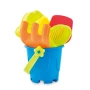 Kids beach toys | Matt PP | 7 pcs | Delivered in random coloured pieces