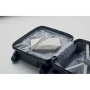 Understeat luggage trolley | ABS | 4 wheels | Inside zippered pocket