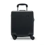 Understeat luggage trolley | ABS | 4 wheels | Inside zippered pocket