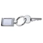 Rechthoekige sleutelhanger | Metaal | Premium