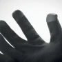 Guantes deportivos táctiles | Poliéster | Puntos antideslizantes | Recubrimiento especial en 2 dedos | Talla única