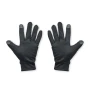 Guantes deportivos táctiles | Poliéster | Puntos antideslizantes | Recubrimiento especial en 2 dedos | Talla única