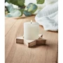 Bougie décorative | Parfumée à la vanille | En forme d'étoile