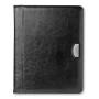 A4 Portfolio | PU (polyurethaan) | 20 pagina's notitieboek | Metalen logoplaatje
