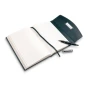 Portfolio A5 | PU | Carnet de 120 feuilles | Coutures contrastées et stylo métallique assorti
