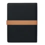 A4 Portfolio | RPET  | 30 paper lined pages | Pen holder | Magnetic strap closure