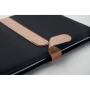 A4 Portfolio | RPET  | 30 paper lined pages | Pen holder | Magnetic strap closure