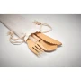 Set de couverts | Avec paille | Bambou | Acier inoxydable