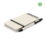 A6 notebook | Recycled milk carton | 70 plane pages | With matching pen