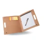 Conference folder | Recycled carton cover | Snap button closure