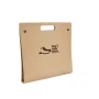 Conference folder | Recycled carton cover | Snap button closure