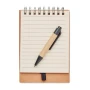 Blocco note A6 con post-it | Cartone | Con penna | Sostenibile