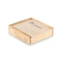 Playing set | Wooden box | 54 cards and 5 dice | Practical