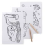 Colouring Set With 6 Pencils Folder2