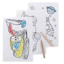 Colouring Set With 6 Pencils Folder2