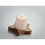 Decorative candle | Vanilla fragrenced | Star shaped