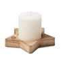 Decorative candle | Vanilla fragrenced | Star shaped