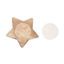 Decorative candle | Vanilla fragrenced | Star shaped