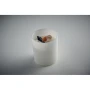 Candle | Plant based wax | Vanillad fragranced | 200g | With stones and wooden wick