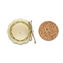 Kerze | Glas | 80 g Pflanzenwachs | Korkdeckel | Juteband | Vanilleduft