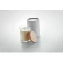 Candle | Glass & bamboo lid | Burn time: 40 hours | Vanilla fragranced