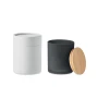 Bougie parfumée | Pot en verre dépoli avec couvercle en bambou | Cire à base de plantes | 120g
