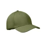 Casquette de baseball | Sergé de coton 280 g/m² | Design à 6 panneaux | Visière Oxford | Sangle en acier réglable