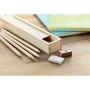 Set cancelleria | Legno | 12 pezzi | Sostenibile