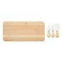 Bamboo Cheese Board Set