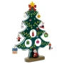 Weihnachtsbaum | Holz | 12 verschiedene Dekorationen | In Geschenkbox