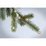 Lichterkette mit 20 LED-Lichtern | Holz | Sternform