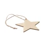 Colgador de decoración | MDF y yute | En forma de estrella