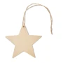 Colgador de decoración | MDF y yute | En forma de estrella
