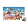 Kerstpuzzel | Hout | 60 stukjes | 13x8x4CM