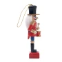 Weihnachts-Nussknacker-Anhänger | Holz | 13,2 cm