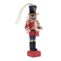 Weihnachts-Nussknacker-Anhänger | Holz | 13,2 cm
