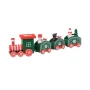 Houten kersttrein | 17,4 x 4,5 x 4,5 cm | Feestelijk