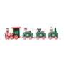 Houten kersttrein | 17,4 x 4,5 x 4,5 cm | Feestelijk