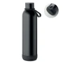 Thermosflasche | Recycelter Edelstahl und Silikon | 500 ml | 3 W Lautsprecher | 500 mAh | Tragegriff